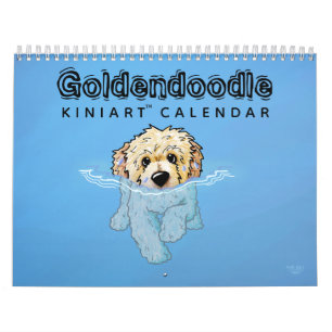 KiniArt Goldendoodle Calendar