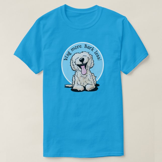 KiniArt Goldendoodle  T-Shirt (Design Front)
