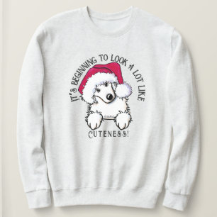 KiniArt Great Pyrenees Christmas Sweatshirt