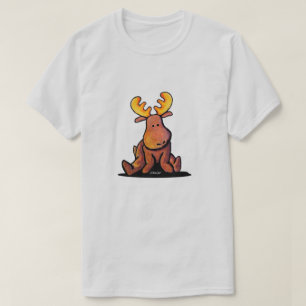 KiniArt Groovy Moose T-Shirt