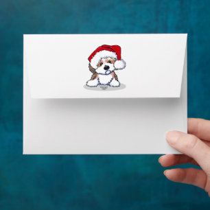 KiniArt Havanese Christmas Card Envelope
