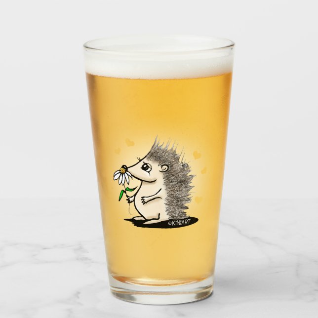 KiniArt Hedgie Glass (Front Filled)
