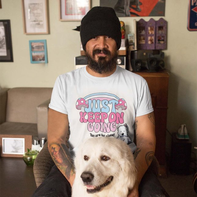 KiniArt Keep Going Westie T-Shirt (Creator Uploaded)