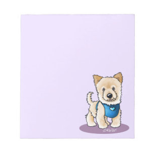 KiniArt Luka Pom Puppy Notepad