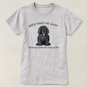 KiniArt Newfoundland Dog Lovers T-Shirt