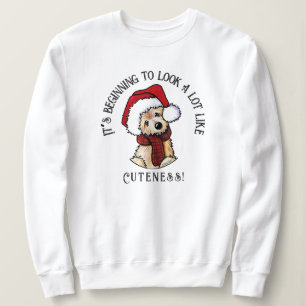 KiniArt Norwich Terrier Christmas Sweatshirt