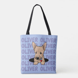 KiniArt Norwich Terrier Tote Bag