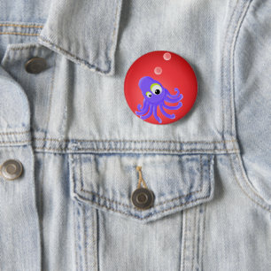 KiniArt Octopus Button