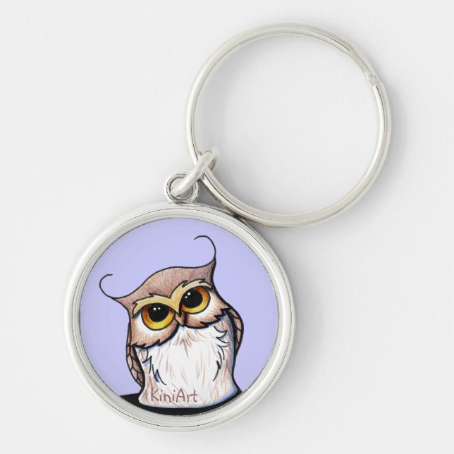 KiniArt OWL Key Ring (Front)