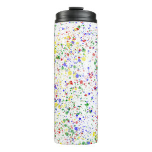 KiniArt Paint Splattered Thermal Tumbler