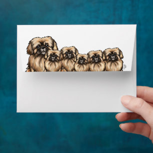 KiniArt Pekingese Dogs Envelope
