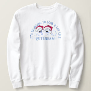 KiniArt Polar Bear Christmas Sweatshirt