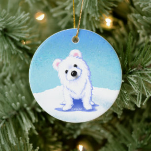 KiniArt Polar Bear Ornament