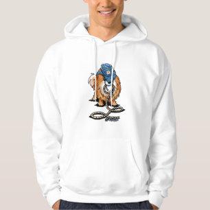 KiniArt Pom Cowboy Hoodie