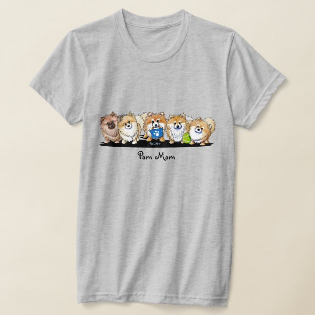 KiniArt POM Parade  T-Shirt (Laydown)