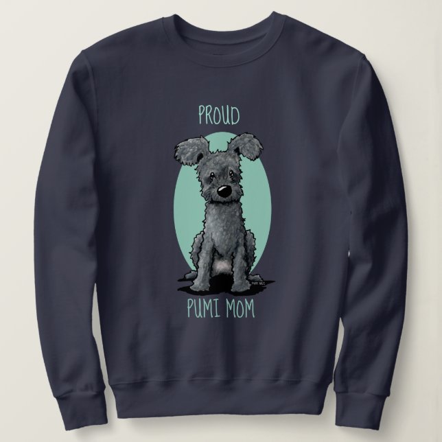 KiniArt Pumi Mum Sweatshirt (Design Front)