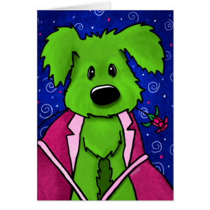 KiniArt Rufus Charm Valentine Card