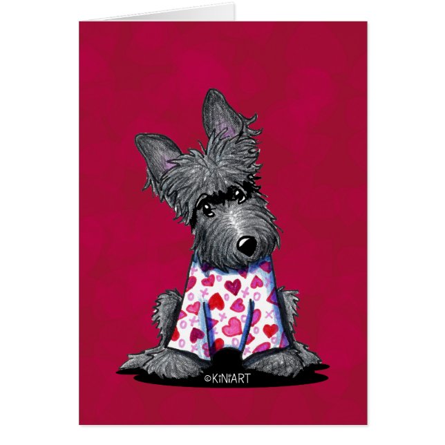 KiniArt Scottie Terrier Pyjamas (Front)