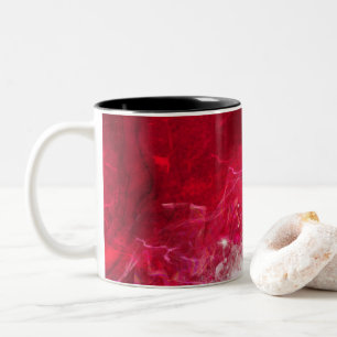 KiniArt Slice Of Life Two-Tone Coffee Mug