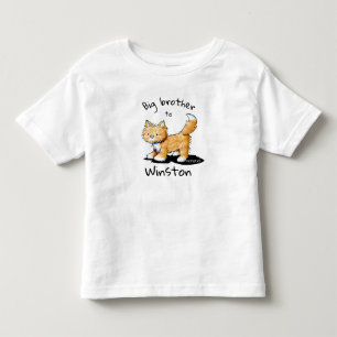 KiniArt Tabby Cat Toddler T-Shirt