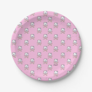 KiniArt Torrid Westie Diva Paper Plates