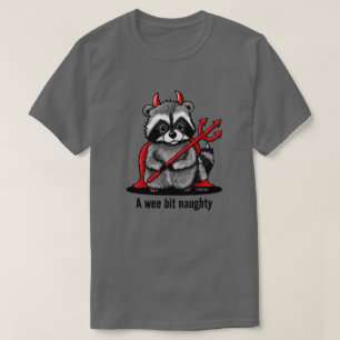 KiniArt Trash Panda Racoon T-Shirt