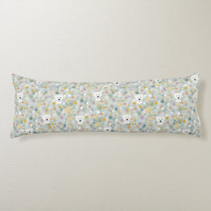 KiniArt Westie Impressions Body Cushion