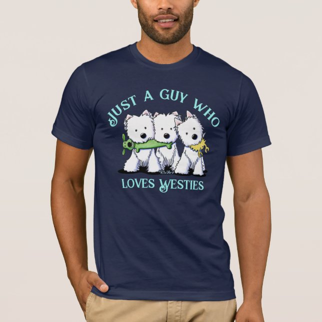 KiniArt Westie Lover T-Shirt (Front)
