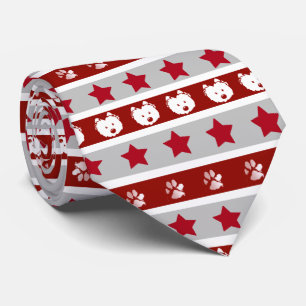 KiniArt Westie Lover Tie