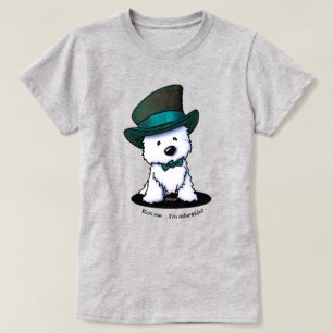 KiniArt Westie Terrier St. Paddy's T-Shirt