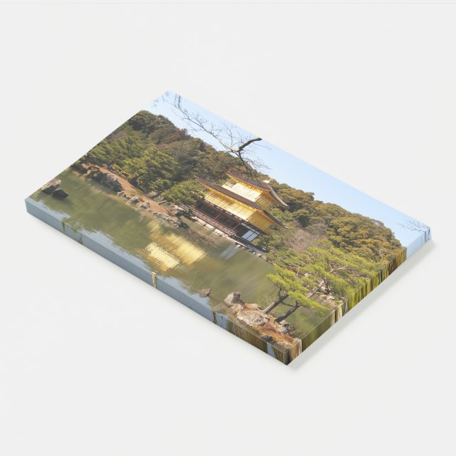 Kinkaku-ji 金閣寺 Temple of the Golden Pavilion Post-it Notes (Angled)