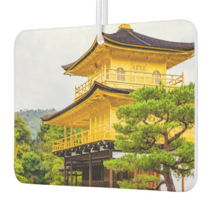 Kinkaku-ji, golden pavilion, Kyoto Car Air Freshener