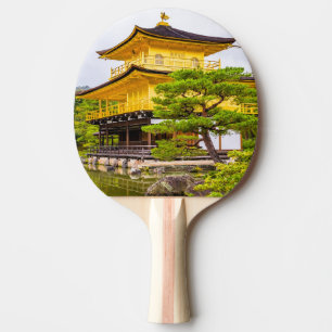 Kinkaku-ji, golden pavilion, Kyoto Ping Pong Paddle