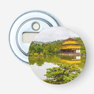 Kinkaku-ji Or Golden Pavilion And Pond, Kyoto Bottle Opener
