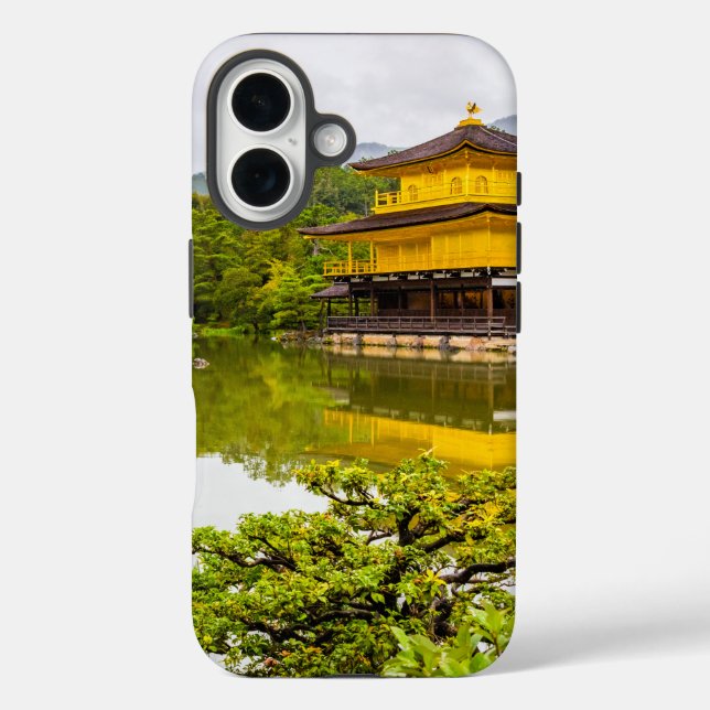 Kinkaku-ji Or Golden Pavilion And Pond, Kyoto Case-Mate iPhone Case (Back)