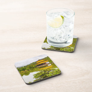 Kinkaku-ji Or Golden Pavilion And Pond, Kyoto Coaster