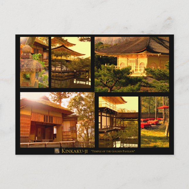 Kinkaku-ji (Rokuon-ji) Postcard (Front)