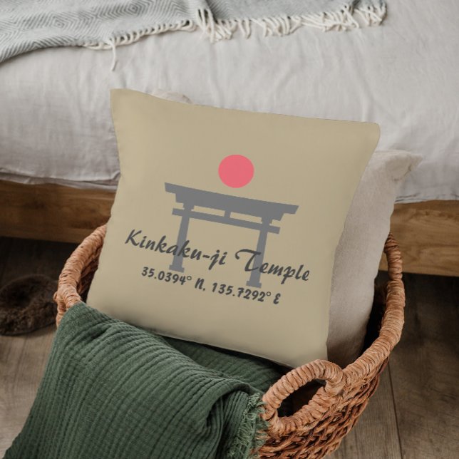 Kinkaku-ji Temple Latitude  Longitude  Cushion (Creator Uploaded)