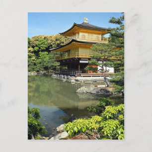 Kinkakuji, the Golden Pavilion, Kyoto, Japan Postcard