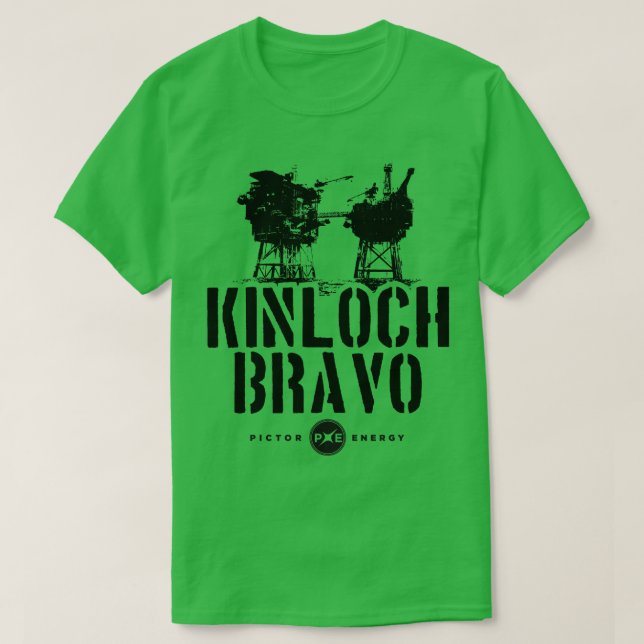 Kinloch Bravo T-Shirt (Design Front)
