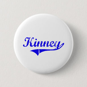 Kinney Surname Classic Style 6 Cm Round Badge