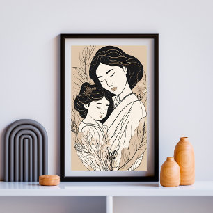 Kintsugi Mother – Beauty in Imperfection & Love Poster