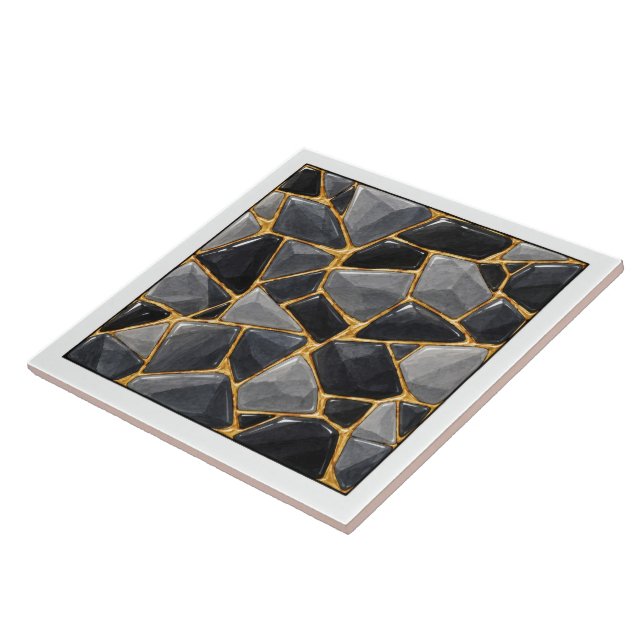 Kintsugi Night Tile (Side)