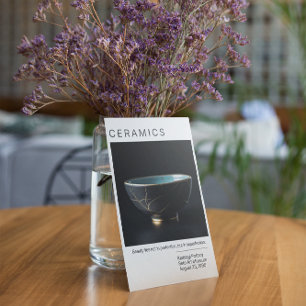 Kintsugi Pottery Post Card