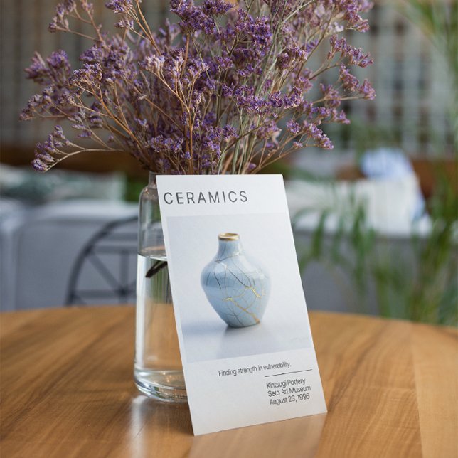 Kintsugi Pottery Post Card (Creator Uploaded)