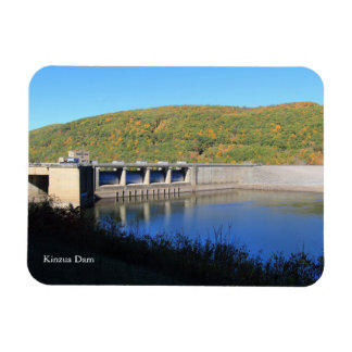 Kinzua Dam Reservoir Colourful Fall Scene Souvenir Magnet