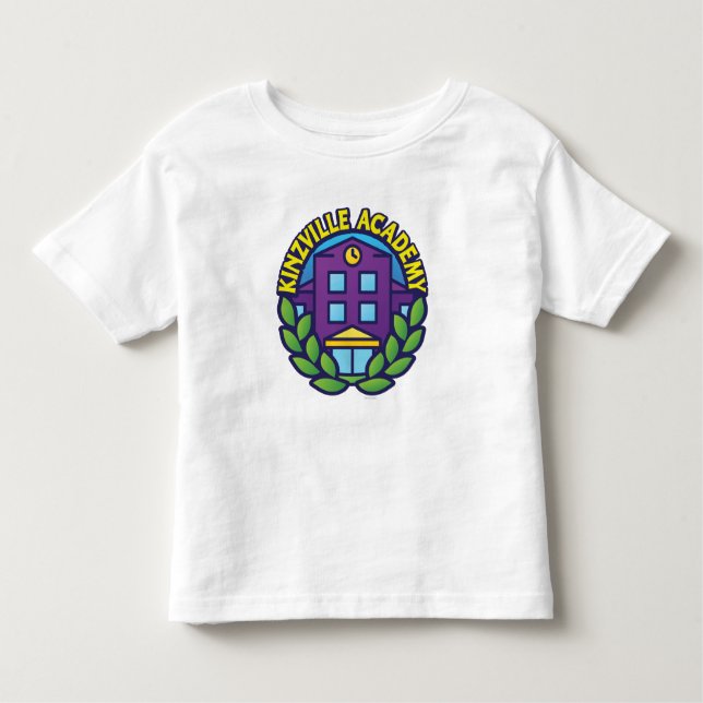Kinzville Academy Logo Toddler T-Shirt (Front)