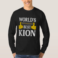 Kion Personal Name Funny First Name World's Best K