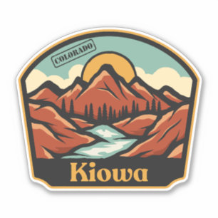 Kiowa, Colorado Sticker