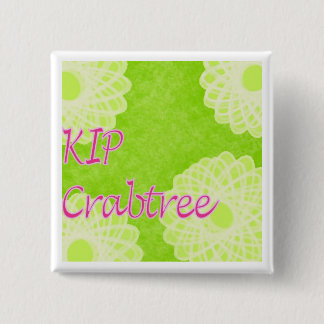 KIP Crabtree 15 Cm Square Badge
